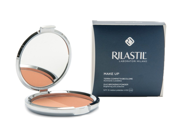 RILASTIL MAQUILLAGE TERRA COMPATTA ILLUMINANTE BICOLOR 18 G - Farmacia Del Monaco