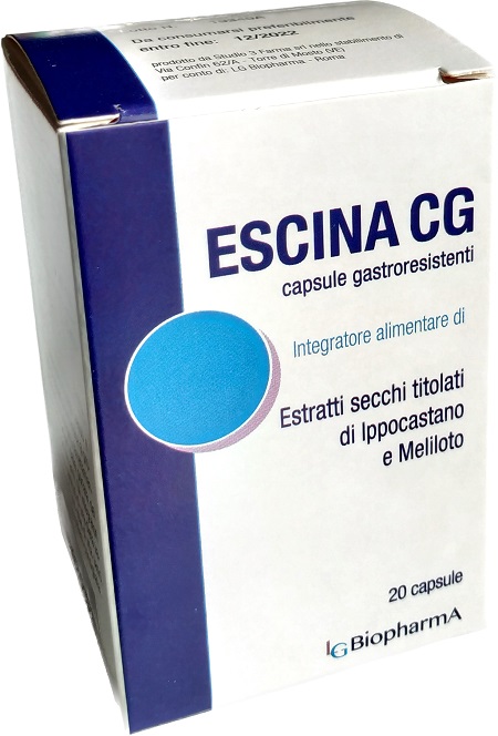 ESCINA CG 20 CAPSULE - Farmacia Del Monaco