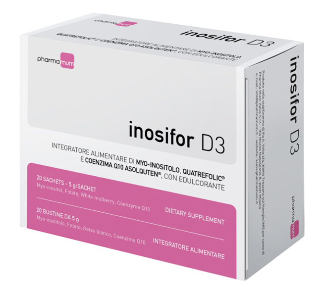 INOSIFOR D3 20 BUSTINE - Farmacia Del Monaco