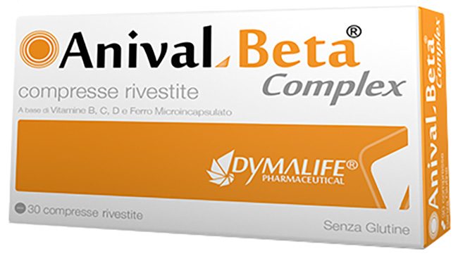 ANIVAL BETA COMPLEX 30 COMPRESSE RIVESTITE - Farmacia Del Monaco