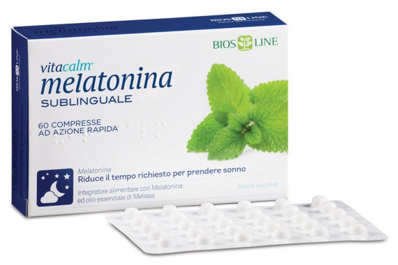 VITACALM MELATONINA 120 COMPRESSE SUBLINGUALI - Farmacia Del Monaco