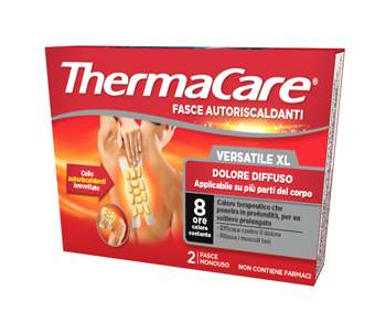 FASCIA AUTORISCALDANTE VERSATILE THERMACARE XL 2 PEZZI - Farmacia Del Monaco