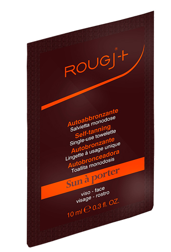 ROUGJ SALVIETTE AUTOABBRONZANTI MONOUSO BUSTINA 10 ML - Farmacia Del Monaco