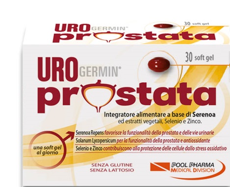 UROGERMIN PROSTATA 30 SOFTGEL - Farmacia Del Monaco