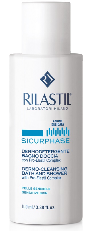 RILASTIL SICURPHASE DERMODETERGENTE BAGNO DOCCIA 100 ML - Farmacia Del Monaco