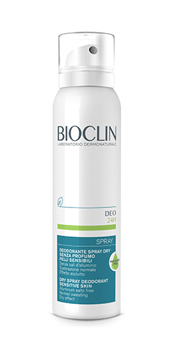 BIOCLIN DEO 24H SPRAYAY DRY SENZA PROFUMO - Farmacia Del Monaco