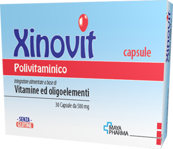 XINOVIT POLIVITAMINICO 30 CAPSULE DA 500 MG - Farmacia Del Monaco