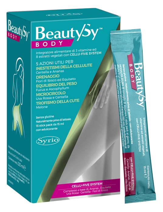 BEAUTY SY BODY 15 STICK PACK - Farmacia Del Monaco