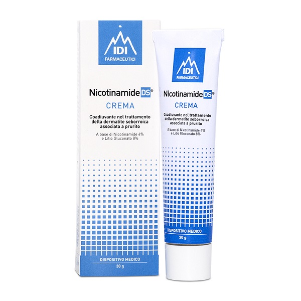COADIUVANTE DERMATIDE SEBORROICA NICOTINAMIDE DS CREMA 30 G - Farmacia Del Monaco