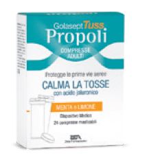 GOLASEPT TUSS PROPOLI CPR TOSSE DISPOSITIVO MEDICO COMPRESSE MASTICABILI ALLA PROPOLI IN ASTUCCIO - Farmacia Del Monaco