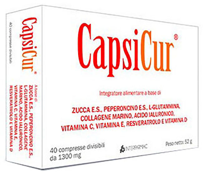 CAPSICUR 40 COMPRESSE - Farmacia Del Monaco