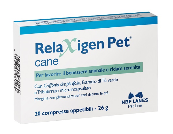 RELAXIGEN PET CANE BLISTER 20 COMPRESSE APPETIBILI - Farmacia Del Monaco