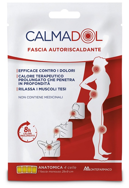 CALMADOL FASCIA AUTORISCALDANTE LOMBARE 1 PEZZO - Farmacia Del Monaco
