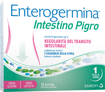 ENTEROGERMINA INTESTINO PIGRO 10 BUSTINE - Farmacia Del Monaco