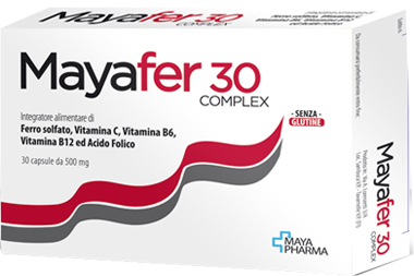 MAYAFER 30 COMPLEX 30 CAPSULE - Farmacia Del Monaco