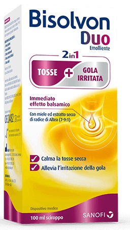 BISOLVON DUO SCIROPPO EMOLLIENTE 100 ML - Farmacia Del Monaco
