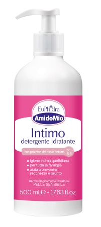EUPHIDRA AMIDOMIO INTIMO DETERGENTE IDRATANTE 500 ML - Farmacia Del Monaco