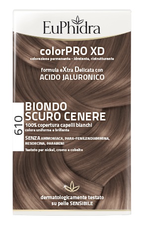 EUPHIDRA COLORPRO XD610 BIONDO SCURO 50 ML - Farmacia Del Monaco