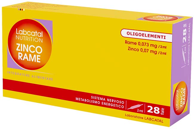 LABCATAL NUTRITION ZINCO RAME 28 FIALE 2 ML - Farmacia Del Monaco