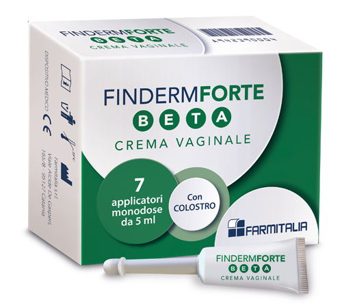 FINDERM FORTE BETA CREMA VAGINALE 7 APPLICATORI MONOUSO 5 G - Farmacia Del Monaco