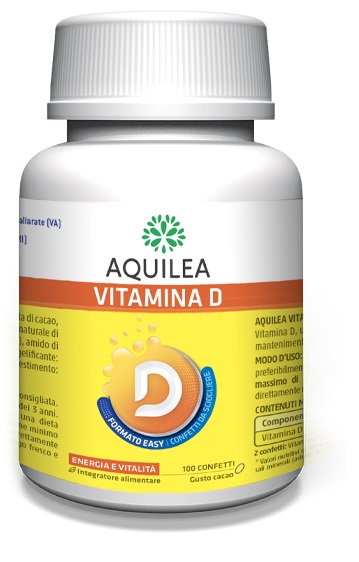 AQUILEA VITAMINA D 100 CONFETTI - Farmacia Del Monaco