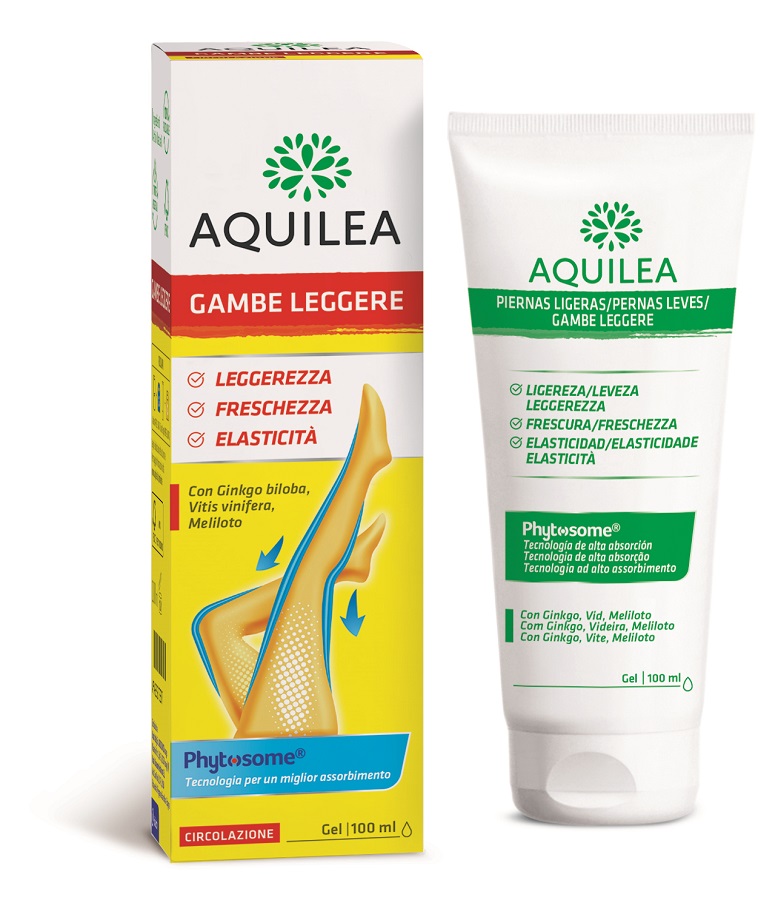 AQUILEA GAMBE LEGGERE GEL 100 ML - Farmacia Del Monaco