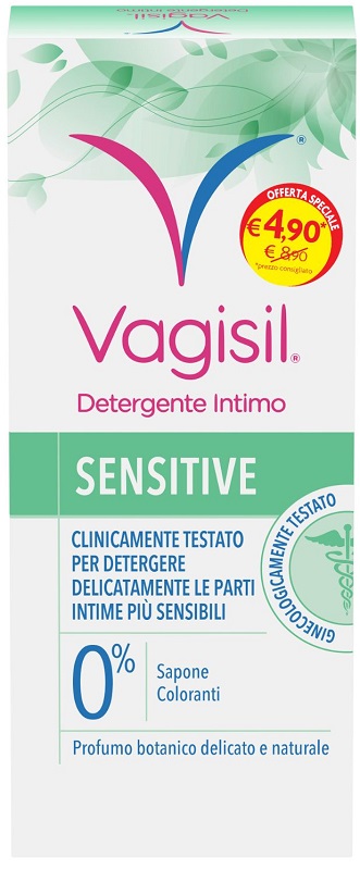 VAGISIL DETERGENTE SENSITIVE 250 ML - Farmacia Del Monaco