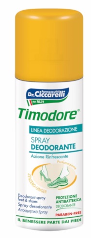 TIMODORE SPRAY DEODORANTE ALLO ZENZERO 150 ML - Farmacia Del Monaco
