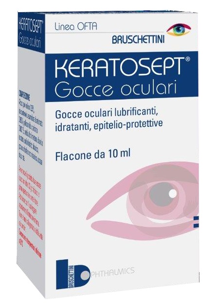 GOCCE OCULARI KERATOSEPT 10 ML - Farmacia Del Monaco