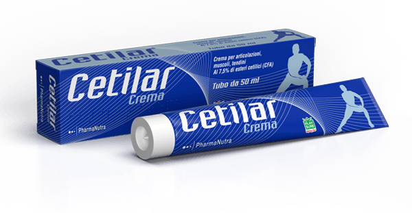 CETILAR CREMA PER ARTICOLAZIONI MUSCOLI E TENDINI 50 ML - Farmacia Del Monaco