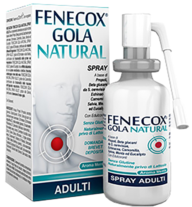 FENECOX GOLA NATURAL SPRAY ADULTI 25 ML - Farmacia Del Monaco