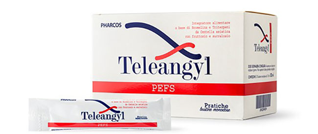 TELEANGYL PEFS PHARCOS 30 STICKPACK 10 ML - Farmacia Del Monaco