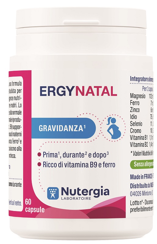 ERGYNATAL 60 CAPSULE DA 450 MG - Farmacia Del Monaco