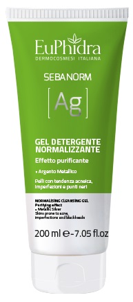 EUPHIDRA SEBANORM AG GEL DETERGENTE 200 ML - Farmacia Del Monaco