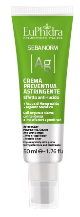 EUPHIDRA SEBANORM AG CREMA PREVENTIVA 50 ML - Farmacia Del Monaco