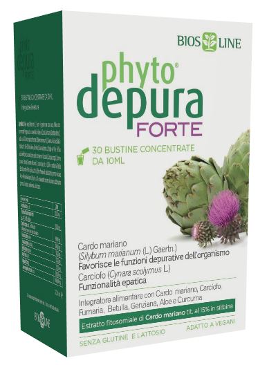 PHYTODEPURA FORTE 30 BUSTINE CONCENTRATE DA 10 ML - Farmacia Del Monaco