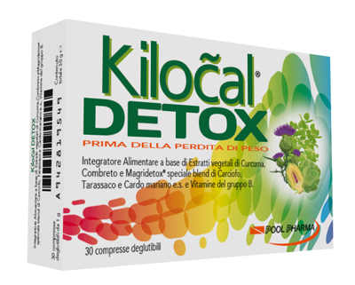 KILOCAL DETOX 30 COMPRESSE - Farmacia Del Monaco