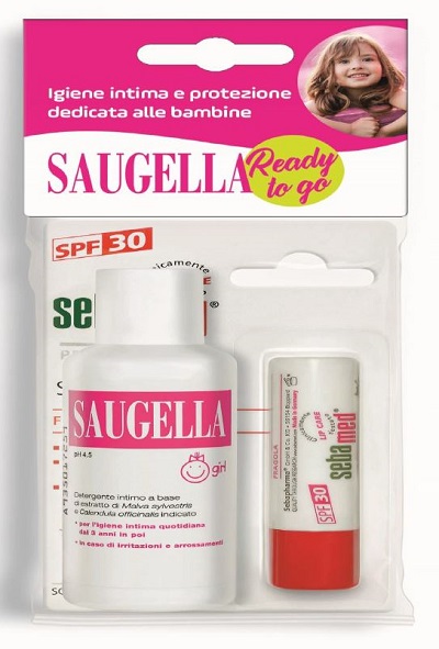 SAUGELLA BANDED CON SAUGELLA GIRL 50 ML + STICK LABBRA SEBAMED - Farmacia Del Monaco