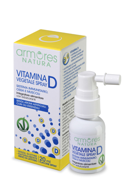 ARMORES NATURA VITAMINA D VEGETALE SPRAY 20 ML - Farmacia Del Monaco