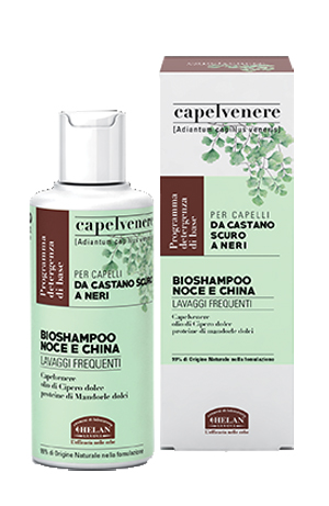 CAPELVENERE BIOSHAMPOO NOCE E CHINA 200 ML - Farmacia Del Monaco