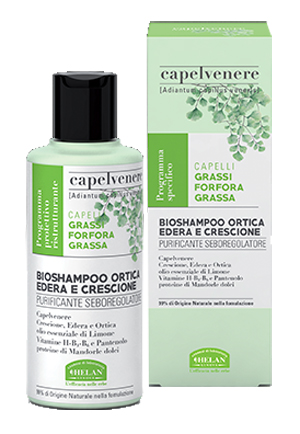 CAPELVENERE BIOSHAMPOO ORTICA EDERA E CRESCIONE 200 ML - Farmacia Del Monaco