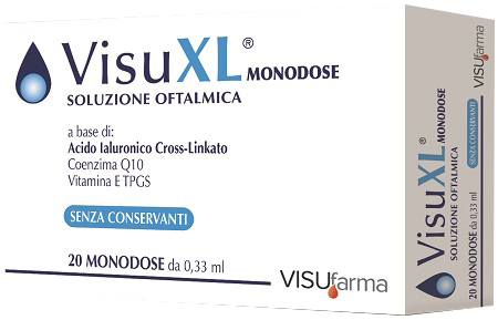 SOLUZIONE OFTALMICA VISUXL 20 CONTENITORI MONODOSE 0,33 ML - Farmacia Del Monaco