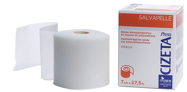 CIZETA PRESS SALVAPELLE SCHIUMA DI POLIURETANO SPESSORE 0,8MM M 27,5X7 CM - Farmacia Del Monaco