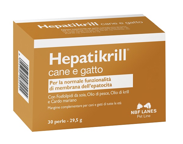 HEPATIKRILL CANI E GATTI BLISTER 30 PERLE - Farmacia Del Monaco
