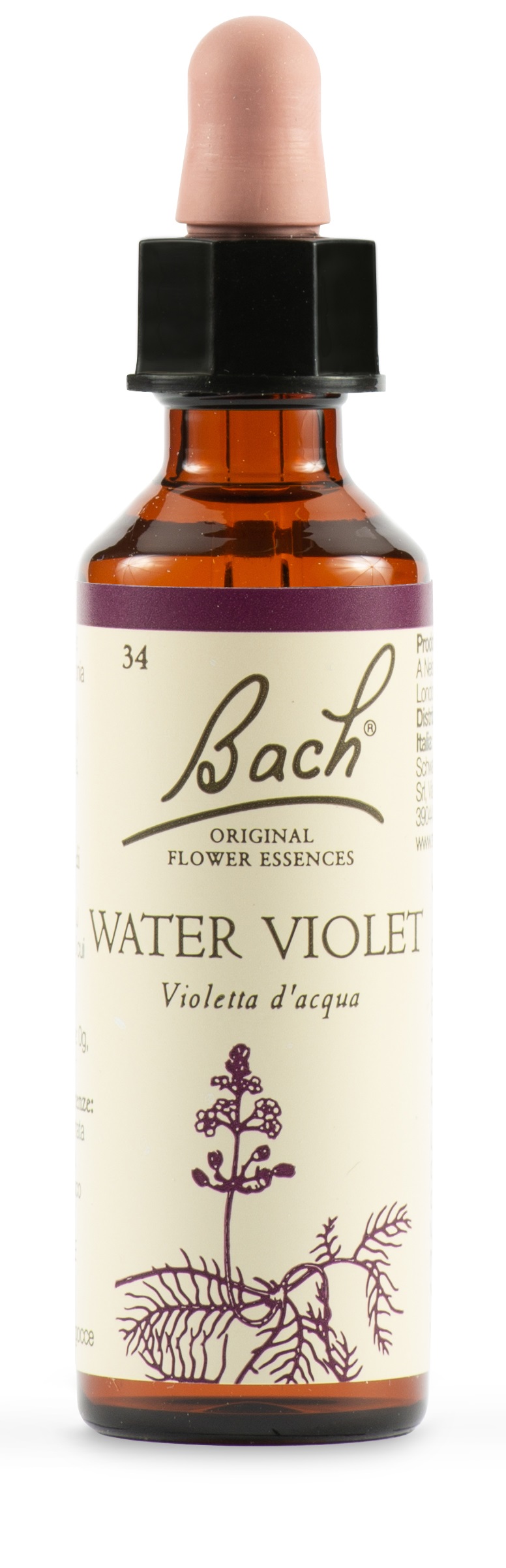 WATER VIOL BACH ORIG 20 ML - Farmacia Del Monaco