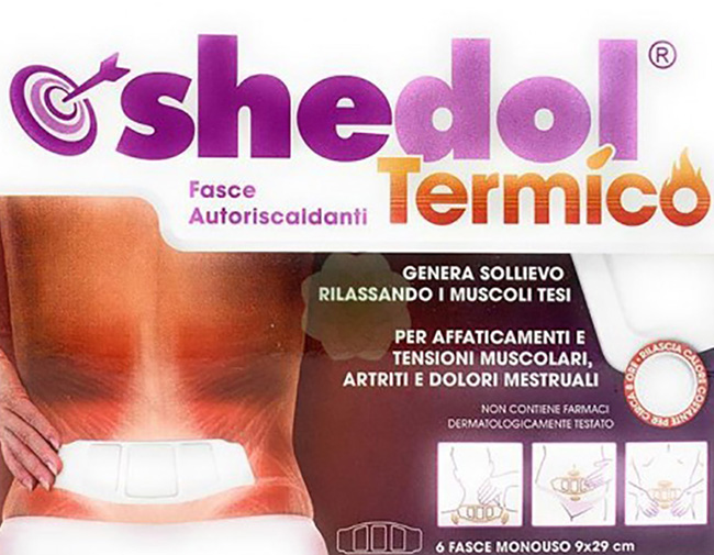 CEROTTO AUTORISCALDANTE SHEDOL TERMICO 6 PEZZI - Farmacia Del Monaco
