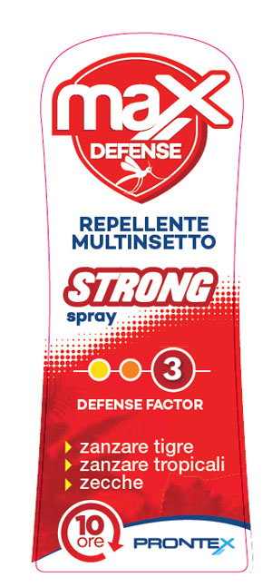 PRONTEX MAX DEFENSE SPRAY STRONG - Farmacia Del Monaco