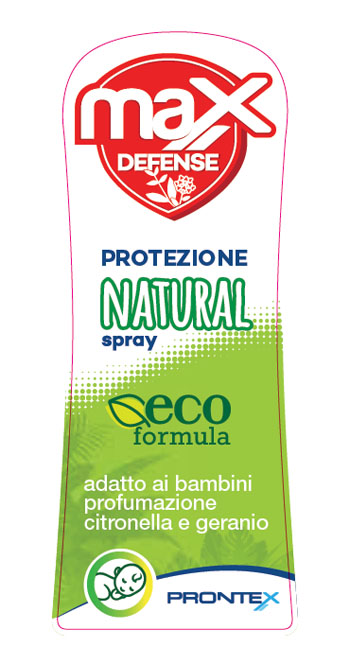 PRONTEX MAX DEFENSE SPRAY NATURAL - Farmacia Del Monaco