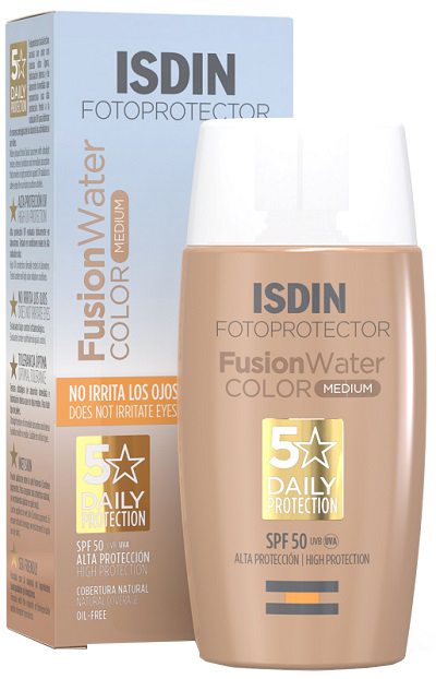 FOTOPROTECTOR FUSION WATER COLOR MEDIUM 50 ML - Farmacia Del Monaco