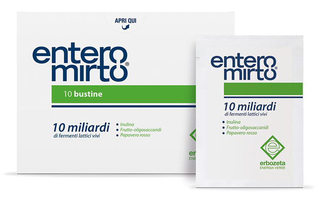 ENTERO MIRTO 10 BUSTINE - Farmacia Del Monaco